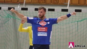 Janne Siegesmund VfL Hameln Oberliga Handball Jubel