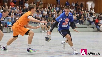 VfL Hameln Mats Schmidt Handball Oberliga Dribbling