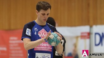 Tim Juergens VfL Hameln Handball Oberliga gesenkter Blick