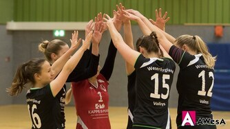 Weserbergland Volleys Volleyball Verbandsliga Frauen Abklatschen