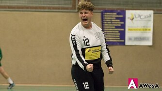 Julian Reifschneider TSG Emmerthal Handball Regionsoberliga ROL Jubel