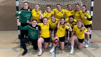 ho-handball Frauen Regionsliga Jubelfoto