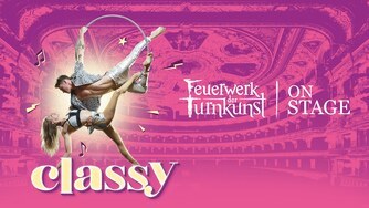 Classy Key-Vusal Feuerwerk der Turnkunst on stage 2024