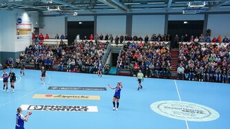 HSG Blomberg Lippe Ulmenallee Kulisse Handball Bundesliga Frauen