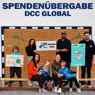 DCC global Spende Powerkids Handball mit Handicap