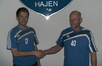 Steve Wilke und Thomas Gromotka - SV Hajen