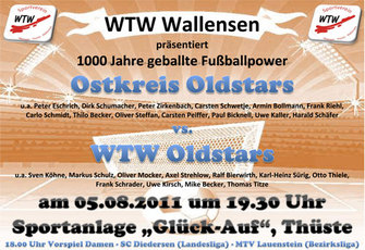 Sportwoche WTW Wallensen Oldstars AWesA