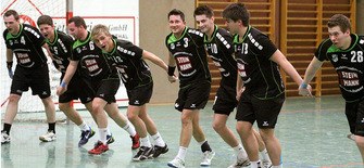 Jubel der TSG Emmerthal - Handball WSL-Oberliga