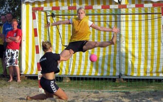 Michaela Schostag MTV Rohrsen Beach-Handball AWesA