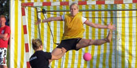 Michaela Schostag MTV Rohrsen Beach-Handball Start AWesA