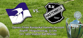 HSC BW Tuendern vs SV Hastenbeck II Kreispokal Finale 2012 Hameln-Pyrmont Damen