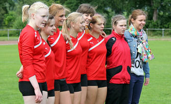 TC Hameln Faustball Frauen Gruppenfoto