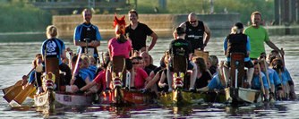 Drachenboot Fun-Regatta 2012 Finalisten AWesA