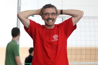 Rainer Schams Trainer TC Hameln Volleyball Hameln