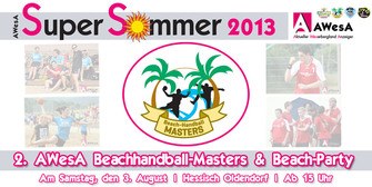 AWesA Beach Masters Beachhandball Hessisch Oldendorf 2013