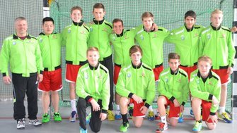 Schiller Gymnasium Hameln Jugend trainiert Olympia Handball 2015 AWesA