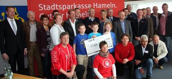 Stadtsparkasse SSK Hameln Vereinsfoerderung 2015 Stephan Rohmann AWesA