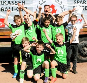 E-Junioren JSG Halvestorf Sieger Sparkassen-Cup