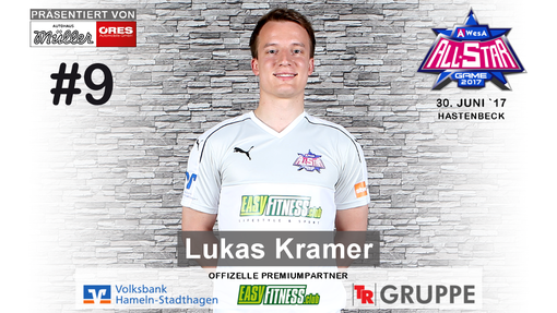 Lukas Kramer Spielervorstellung AWesA Allstar-Game 2017