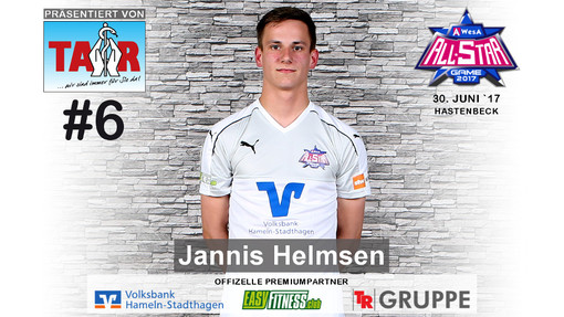 Jannis Helmsen Spielervorstellung AWesA Allstar-Game 2017 NEW