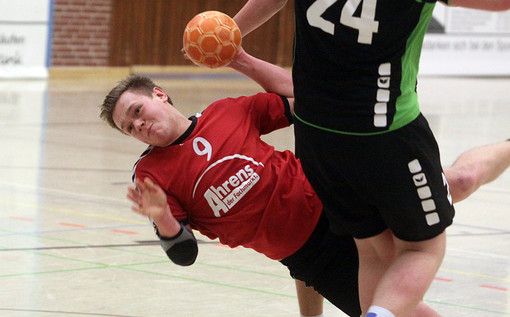 Julian Lochmann HSG Luegde Pyrmont Handball Landesliga
