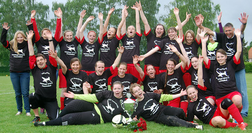 TSV Nettrede II Kreispokalsieger 2013 DamenFussball HAmeln-Pyrmont