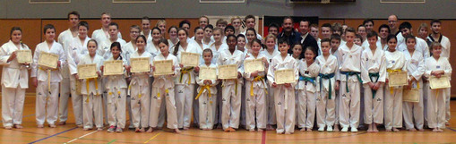 Taekwondo TC Hameln Gruppenfoto
