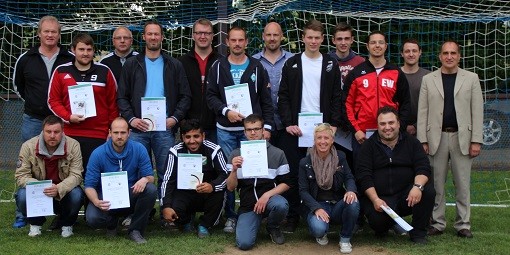 Trainerlehrgang C-Lizenz Abschlussfoto Mai 2015