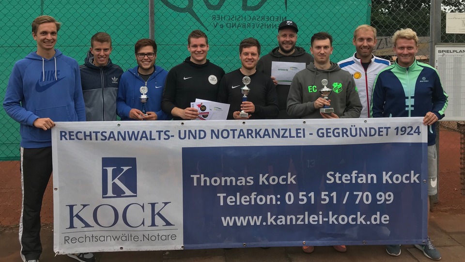 Kanzlei Kock-Fussballtennis-Turnier Siegerteams