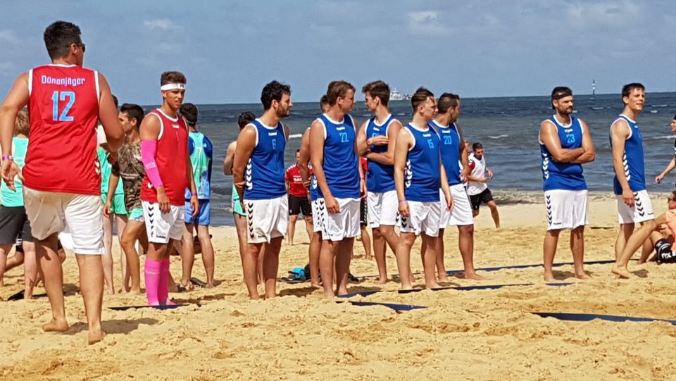 VfL Hameln beim Beachhandball Turnier in Cuxhaven