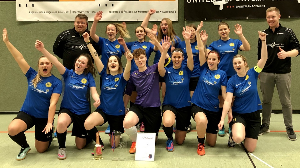 Frauen FC 08 Boffzen Turniersieger United4Sports Wintercup 