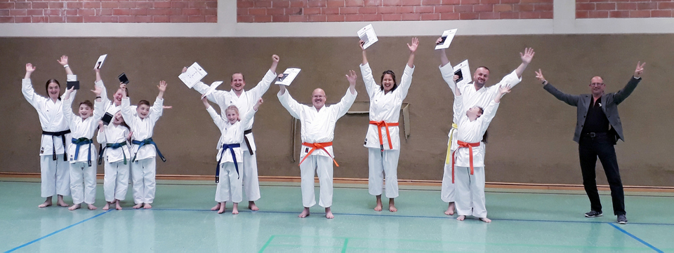 ESV Eintracht Hameln Karate Prüfung
