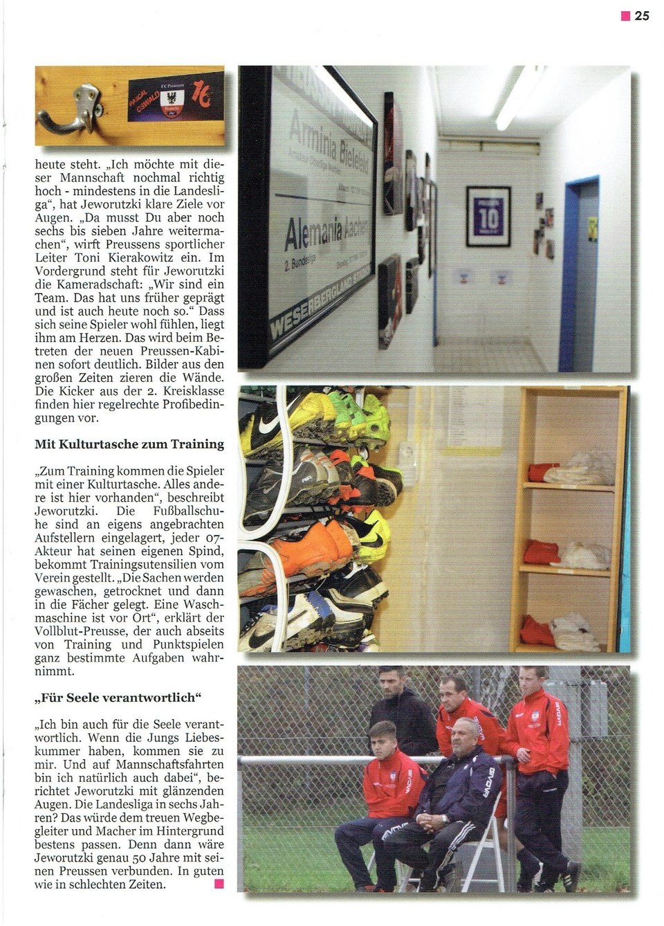 Gerd Jeworutzki FC Preussen 2014 Printmagazin Teil 2