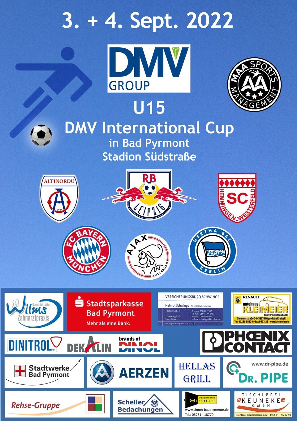 Plakat DMV International Cup Bad Pyrmont