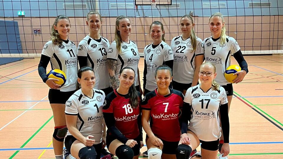 Mannschaftsfoto TC Hameln Volleyball Verbandsliga Frauen