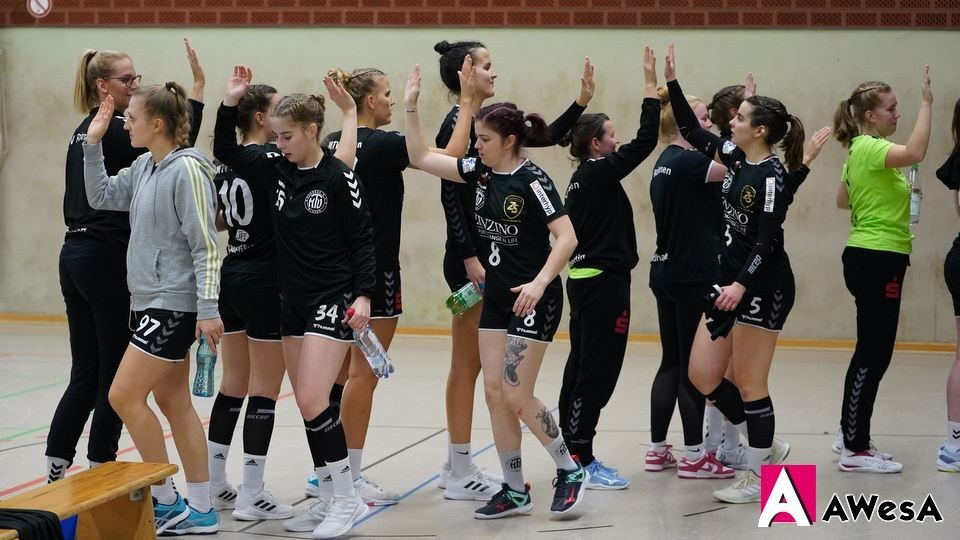 MTV Rohrsen Landesliga Frauen Handball Abklatschen