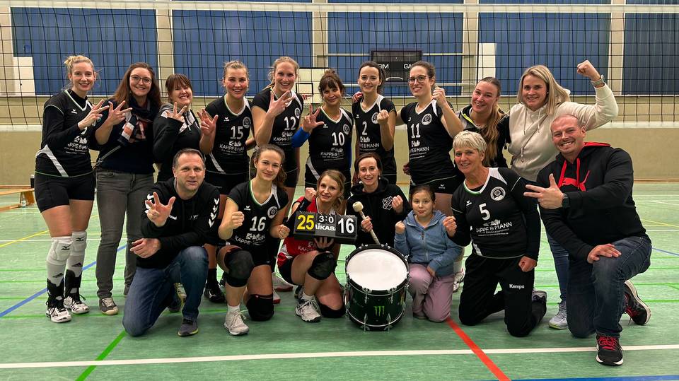 Weserbergland Volleys Landesliga Frauen Volleyball Siegerfoto