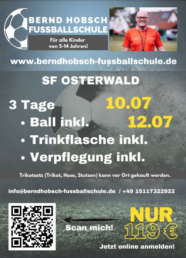 Fussballschule Osterwald Bernd Hobsch