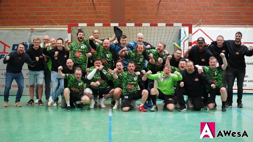 TSG Emmerthal III Regionsliga Handball Meisterfoto
