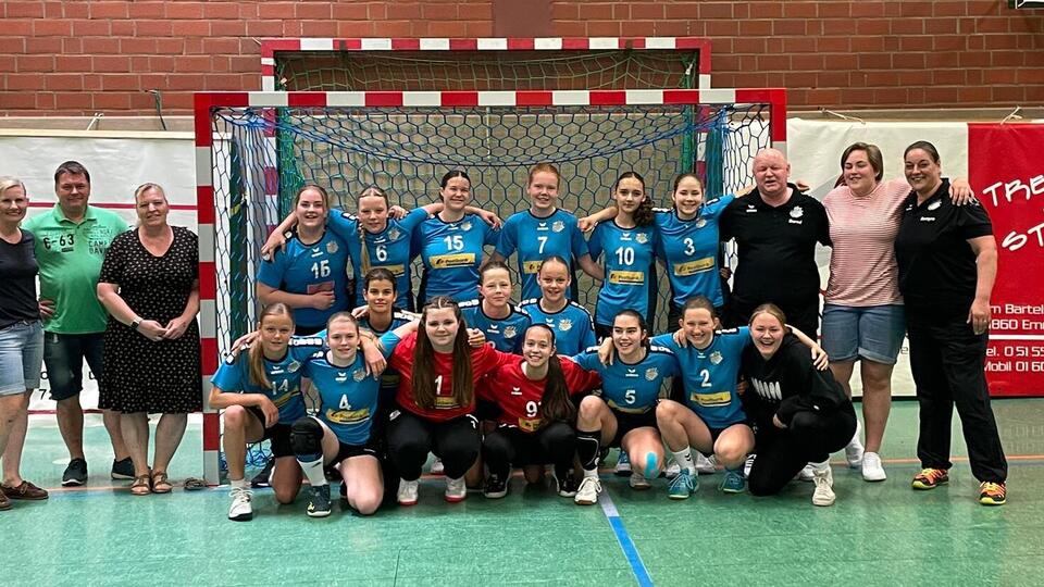 JSG Weserbergland C-Juniorinnen Relegation Teamfoto