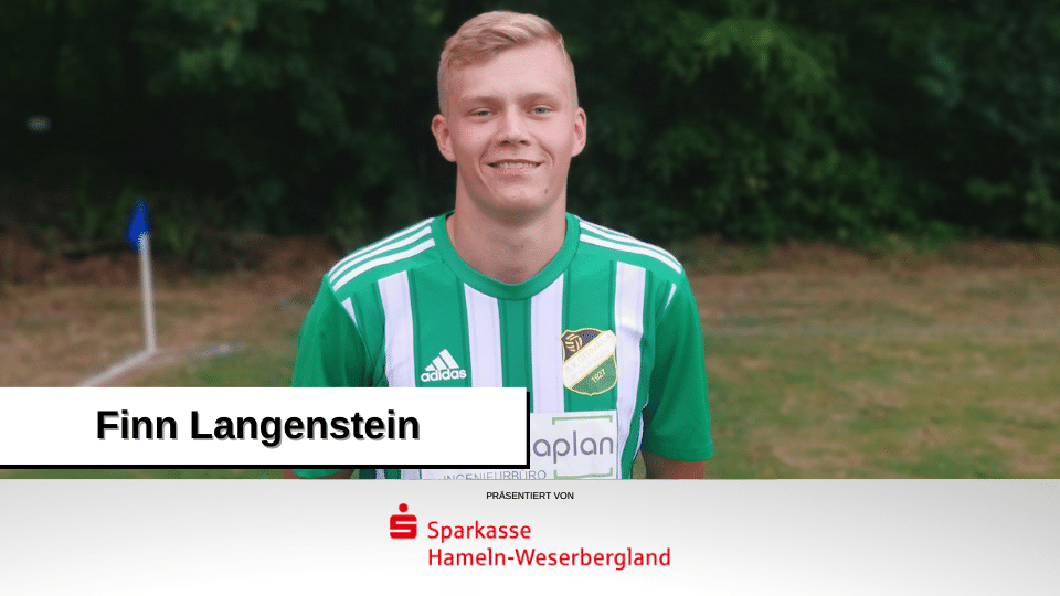 Finn Langenstein SV Germania Beber Rohrsen Fussball Kreisklasse Sportler der Woche