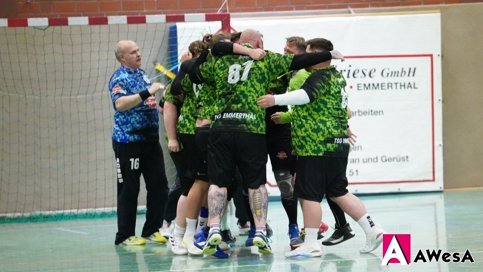 TSG Emmerthal III Handball Regionsklasse Jubelkreis