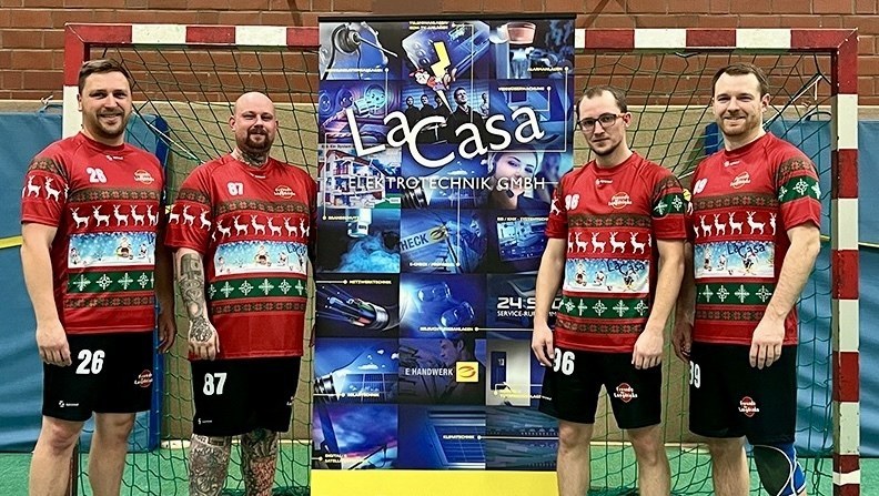 TSG Emmerthal III La Casa Elektrotechnik Regionsklasse Handball Weihnachtstrikot