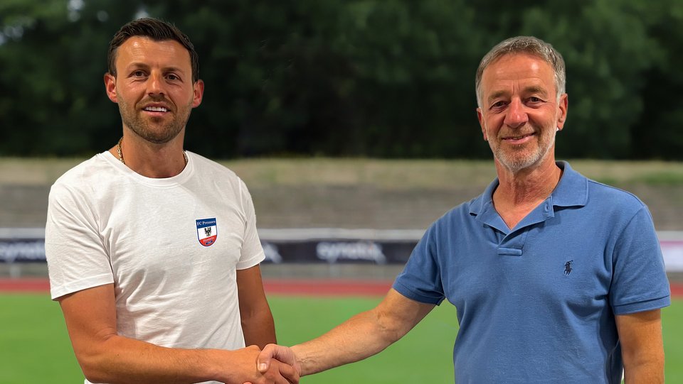 Bashkim Gutaj Paul Bicknell FC Preussen Hameln Trainer Vorstellung