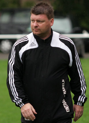 Eintracht Hameln Trainer Markus Mende