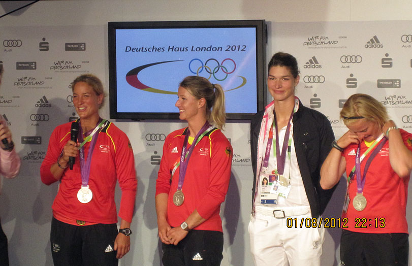 Deutscher Doppelvierer Olympia 2012 London 