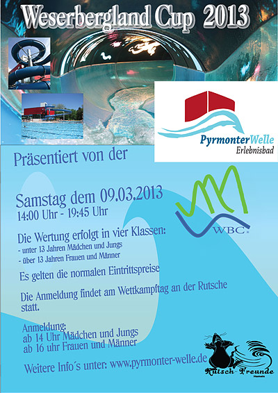 Pyrmonter Welle Schwimmbad Bad Pyrmont Hameln Speedrutschen Rutschfreunde 