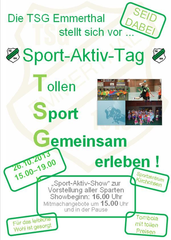 Sport-Aktiv-Tag TSG Emmerthal 2013 AWesA