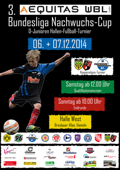 Aequitas-Nachwuchscup 2014 SSG Halvestorf SC Paderborn 07 AWesA
