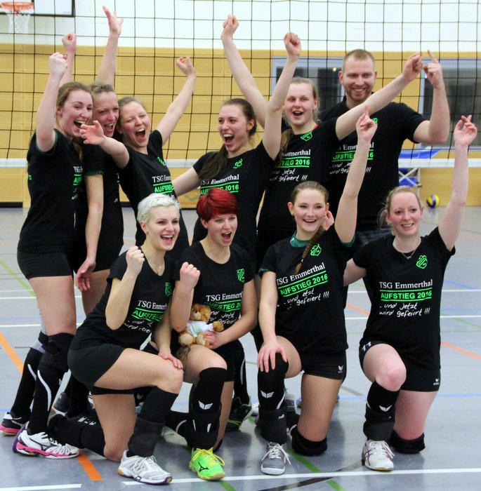 TSG Emmerthal Volleyball Bezirksliga-Meister 2016 Team AWesA